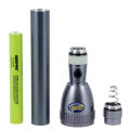 Geepas CREE LED Torch - Rechargeable LED Flashlight – Super LED Torch Light, 2000M Distance Range - Powerful Torch for Camping Hiking Cycling & Outdoor Activities – 2 Year Warranty. 