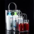 Women Clear Tote Bag PVC Transparent Handbag with Handle Shoulder Beach Trendy Shopping bags for Ladies. 