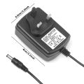 Universal Power Cable Power Supply Battery Charger AC/DC Adapter Power Adapter 3 Pin UK Plug. 
