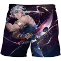 Fashion Children's Cartoon Demon Slayer Swimming Shorts kids Summer Beachwear Loose Swim Trunks Swimsuits Beach Shorts. 