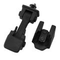 Hood Latch Hood Lock Catch Kit for Jeep Wrangler TJ 2007-2016 Black. 