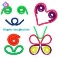 Stretchy String Fidget / Sensory Toys Monkey Noodles It Rope Soft Figet Stress Noodle Stretch Children's Toys Pull Reliever. 