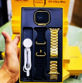Haino Teko Latest Updated G9 ULTRA MAX Smart Watch (Golden Edition). 