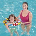 Bestway Inflatable Designer Printed Swim Ring - 22 inches For Kids Play in Swimming Pool 36013, Kids Sea Adventure Floating Ring, Swimming Essentials, Baby Lounge Swim Ring Swimming. 