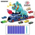 Multi Functional 2 in 1 Boys Toys Blaster Truck Nerf Gunz & Car launcher Toy Truck. 