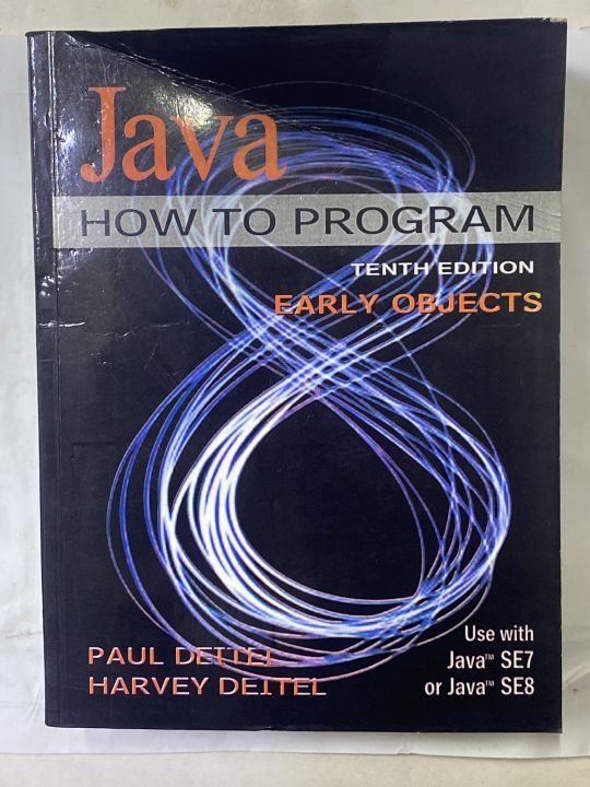 JAVA HOW TO PROGRAM 10TH EDITION BY PAUL DEITEL