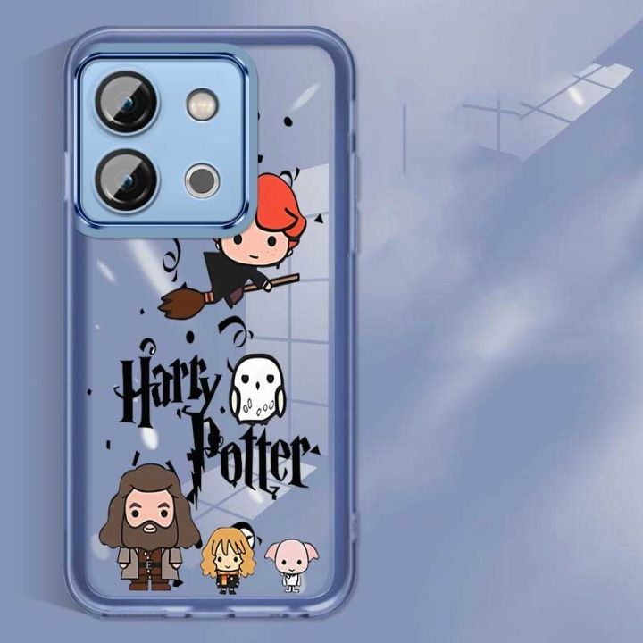 Vivo Y28 Y18 Y18s VivoY28 Harry Potter Casing Clear Candy Silicon Case Camera Protector Soft Case Cover