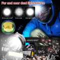 Portable mini High Power LED Headlamp Built-in Battery T6+COB USB Rechargeable Headlight Waterproof Head Torch Head Lamp Super Bright 3 Led Rechargeable Headlamp - Multicolor USB Charging Powerful Flashlight XPE COB LED Flash Light Flashlight. 