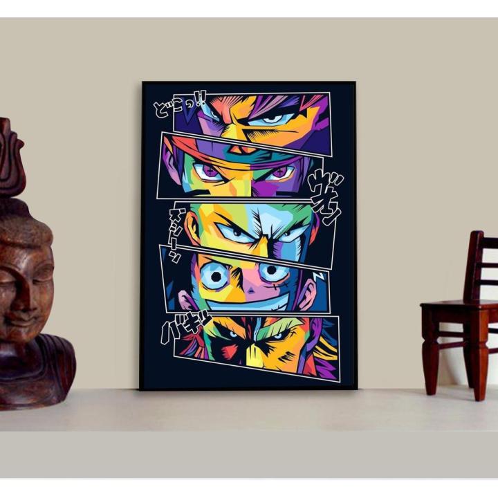 Anime Photo Frame Classic Character Manga Digital Printed | Daraz.pk