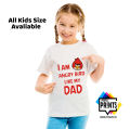 Kids T-Shirt Angry Birds T-Shirt I Am Angry Birds Like My Dad T-Shirt Baby Shirt. 