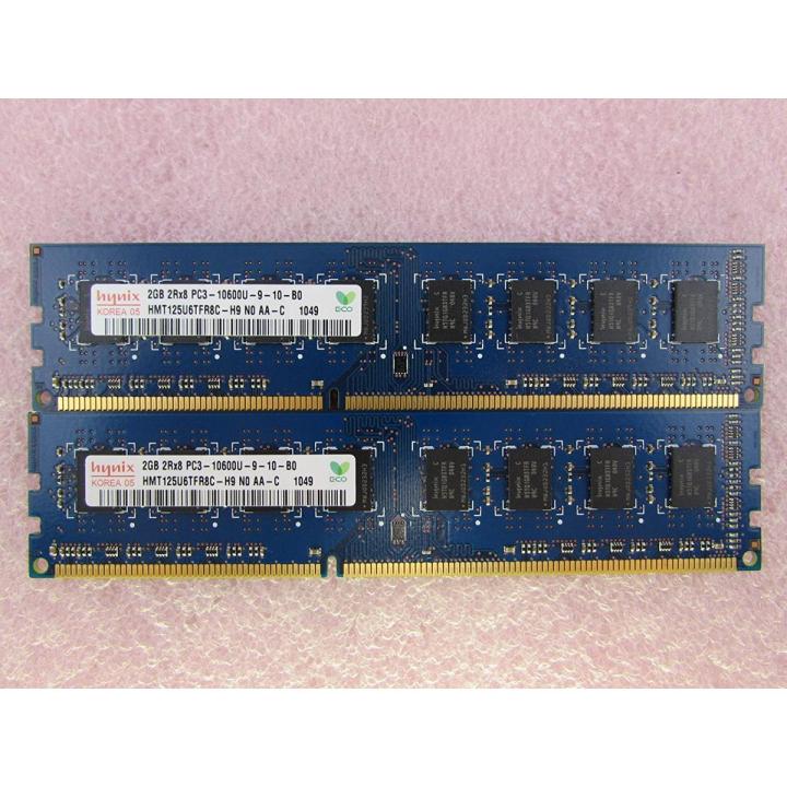 Hynix 2 GB DDR3 1333 MHz PC3 10600 240 Pin DESKTOP RAM