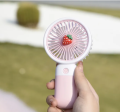 Ultra-Quiet USB Mini Handheld Fan with Phone Holder - The Ultimate Companion for Students and Office Workers. Stay Cool Anytime, Anywhere!. 