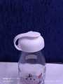 Ziba Cartoon Glass Milk & Juice Bottle For Kids  220 ML Made In Iran. 