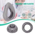 2Pcs CPAP Mask Liners Reusable Fabric Comfort Covers to Reduce Air Leaks Skin Irritation Washable and Easy to Clean Gray. 