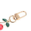 Charm DIY Jewelry Gifts Lovely Cherry Keychain Simulated Fruit Keyring Pendants For Women Girls Handbag Decoration Cherry Super Store. 