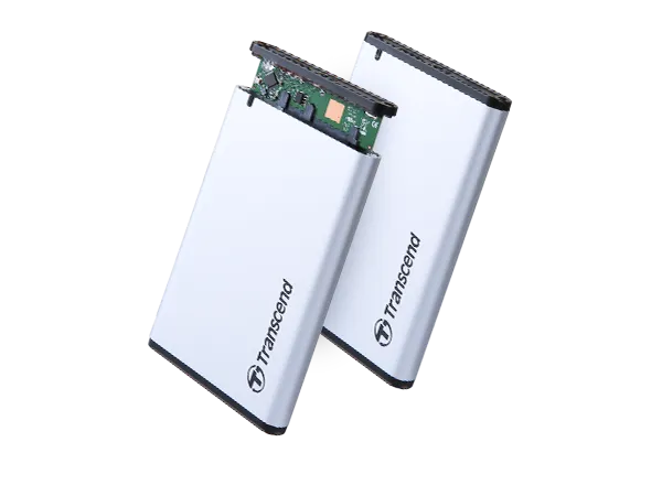 Transcend 2.5” SSD/HDD Enclosure USB 3.1 Gen 1 Sata Case 2.5