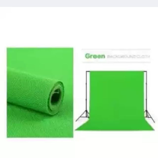 5x10 feet Green Screen Chroma Key Studio Backdrop in all colours Video Photo Background Removing Sheet non-woven fabric-Professional for Photo Studio