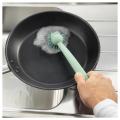 IKEA RINNIG Dish-washing brush, Black dishwashing brush with suction cup and handle. 