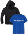 Ace -Black Fleece Hoodie ROYAL BLUE  fabolus in every way T-shirt for Men. 