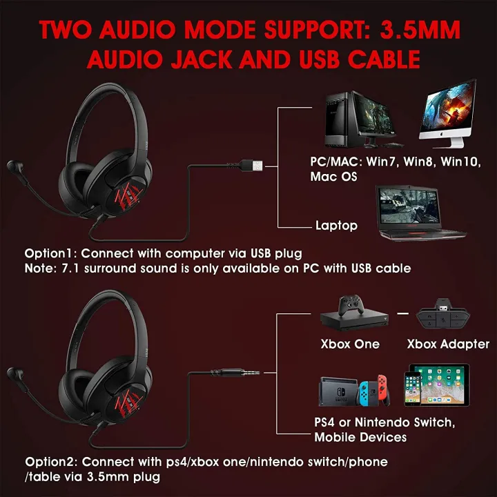 EKSA%20Air%20Joy%20Pro%20USB%20Gaming%20Headset%20with%20Detachable%20Noise%20Cancelling%20Mic,%207.1%20Surround%20Sound,%20USB%20&%203.5mm%20Cables,%20for%20PC,%20PS4,%20PS5,%20Xbox%20One%20-%20Black/Red%20-%20Image%202