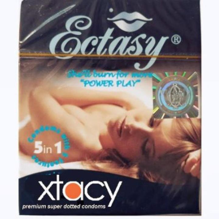Xtacy Ectasy Super Dotted Condoms  - 3 Pieces