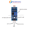 2 pcs 3 pin LDR Light Sensor Module Optical Photosensitive LDR Module LM393 Photoresistor (LDR) Sensor Module Light Sensitive Photodiode for Arduino. 