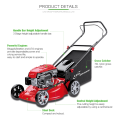 LEO LM46-L , 139cc / 4 HP PETROL ENGINE SELF-PROPELLED HAND PUSH GARDEN LAWNMOWER , EURPEON STANDARD. 