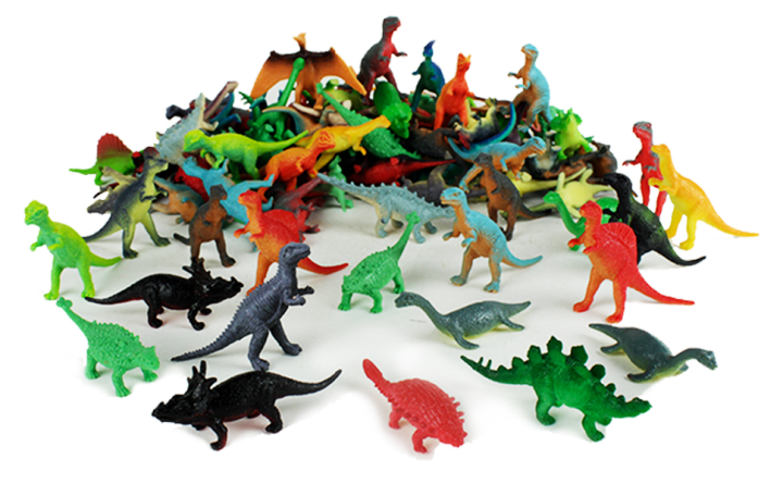50 Mini Dinosaur Roar Figure Toys for kids Realistic Plastic Dinosaur Bulk Set for Kids Child Toddler Learning Educational