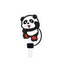 Compact Cute Panda Straw Tips Covers Dust-Proof Good Sealing Straw Cover Cap Party Supplies Straw Tips Lids for Stanley 10mm Straw. 