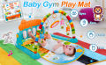 Baby Play Mat with Hanging Toys - Play mat-Play mat for kids-Indoor games baby - Baby Play gym Mat with Hanging Toys. 