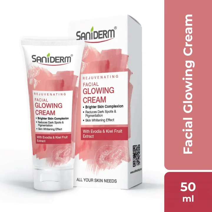 Saniderm%20Facial%20Glowing%20Cream%2050ml%20%7C%20Brightening,%20Evens%20&%20Illuminates%20Skin%20for%20a%20Radiant%20Glow%20%7C%20With%20Vitamin%20C%20&%20Vitamin%20E%20-%20Image%204