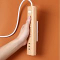 Office Wall Mount Adhesive Hook Power Strip Wire Fixer Sticker Cable Organizer Socket Holder Panel Holder Socket Extension. 