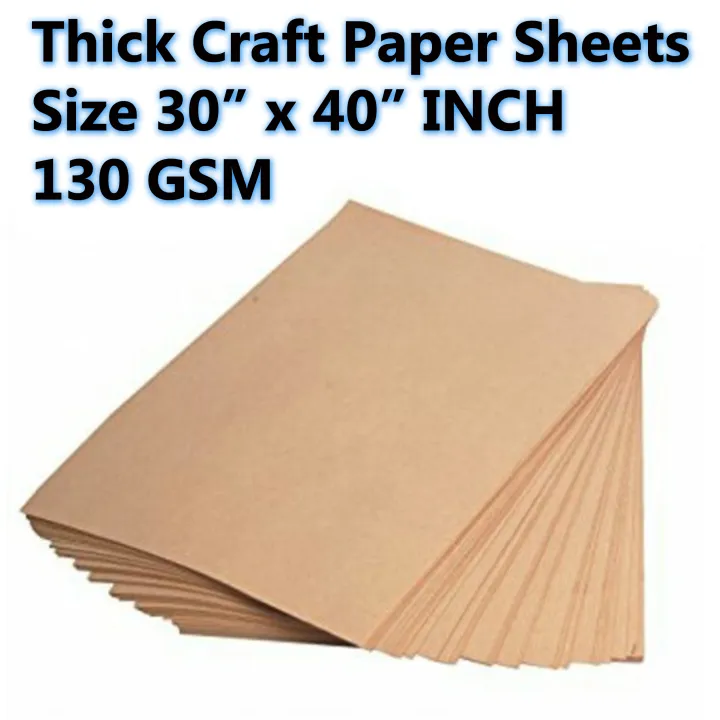 Thick%20Craft%20Paper%20Sheets%20(30%20x%2040%20INCH)%20-%20130%20GSM%20-%20Best%20for%20Handcraft,%20Paper%20Bag,%20Wrapping,%20Envelopes%20and%20Many%20other%20Purpose%20-%20Image%202