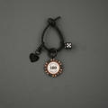 Creative Chip Keychain Eye-Catching Compact Colorful Number Plate Pendant Trendy Lightweight Dice Decoration for Gift Use. 