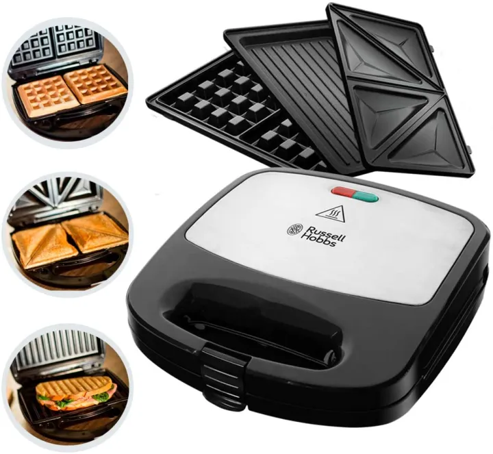Russell%20Hobbs%203%20in%201%20Sandwich/Panini%20and%20Waffle%20Maker%2024540%20-%20Image%203