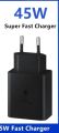 Official Samsung 45W Super Fast Charger 3.0 USB-C Charger. 