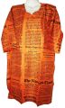 Black Linen Block Print Stitched Kurti for Women ST-06 GPS-60A. 