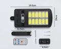 7000 Lumens Solar Street Light | Outdoor Waterproof LED COB Lamp Super Bright with Motion Sensor and Remote | Moton Sensor Light | 3 Modes Dusk to Dawn Security Wall Light for Garden| Patio, Yard, Courtyard, Pathway & Street Lighting. 
