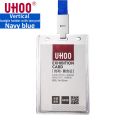 UHOO Large Size Acrylic Name Tag High Quality Transparent ID Card Holder Name Badge Holder. 