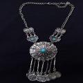 Bohemian Statement Necklace Festival Turkish Tribal. 