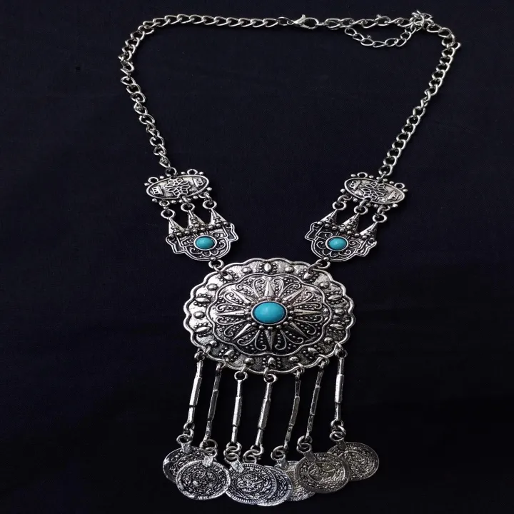 Bohemian%20Statement%20Necklace%20Festival%20Turkish%20Tribal%20-%20Image%203