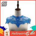 HelloWorld Mesh Applique Embroidery Process Vintage Lace Collar. 