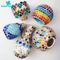 Green Home Square Mosaic Tiles Handmade Pre-cut Wide Applications Mosaic Glass Tiles. 