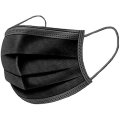 Black Face Mask with 3 High Quality Protective Layers , 100 Pieces 2 box. 