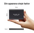 TB Portable SSD External Hard Drive 2024 New 1TB Storage Drive Mini Solid USB3.1 HDD 2 External HD Hard Drive for Mac/Mobile Phones. 