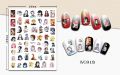Demon Slayer Nail Stickers Kamado Tanjirou Nezuko Nail Art Decorations Japanese Cartoon Anime Kawaii Nail Decals Supplies. 