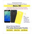 Meizu M5 - Pack of 2 - Back Side protectors - Best material - TPU Jell - with 2 back cam lens protectors. 