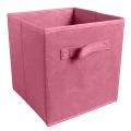 Foldable Storage Cubes Organizer Basket Bin Storage Boxes Storage Container with Handles for Travel Moving Toy Storage Box 1 Pcs. 