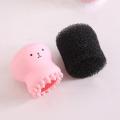 Octopus Shape Silicone Face Cleansing Brush Facial Cleanser Face Scrub Massage Washing. 