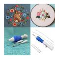3D Embroidery Punch Needle - Set Of 2. 